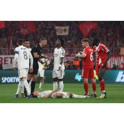 Real Madridin pelaajien ilmeet Mestarien liigan välieriin etenemisen jälkeen